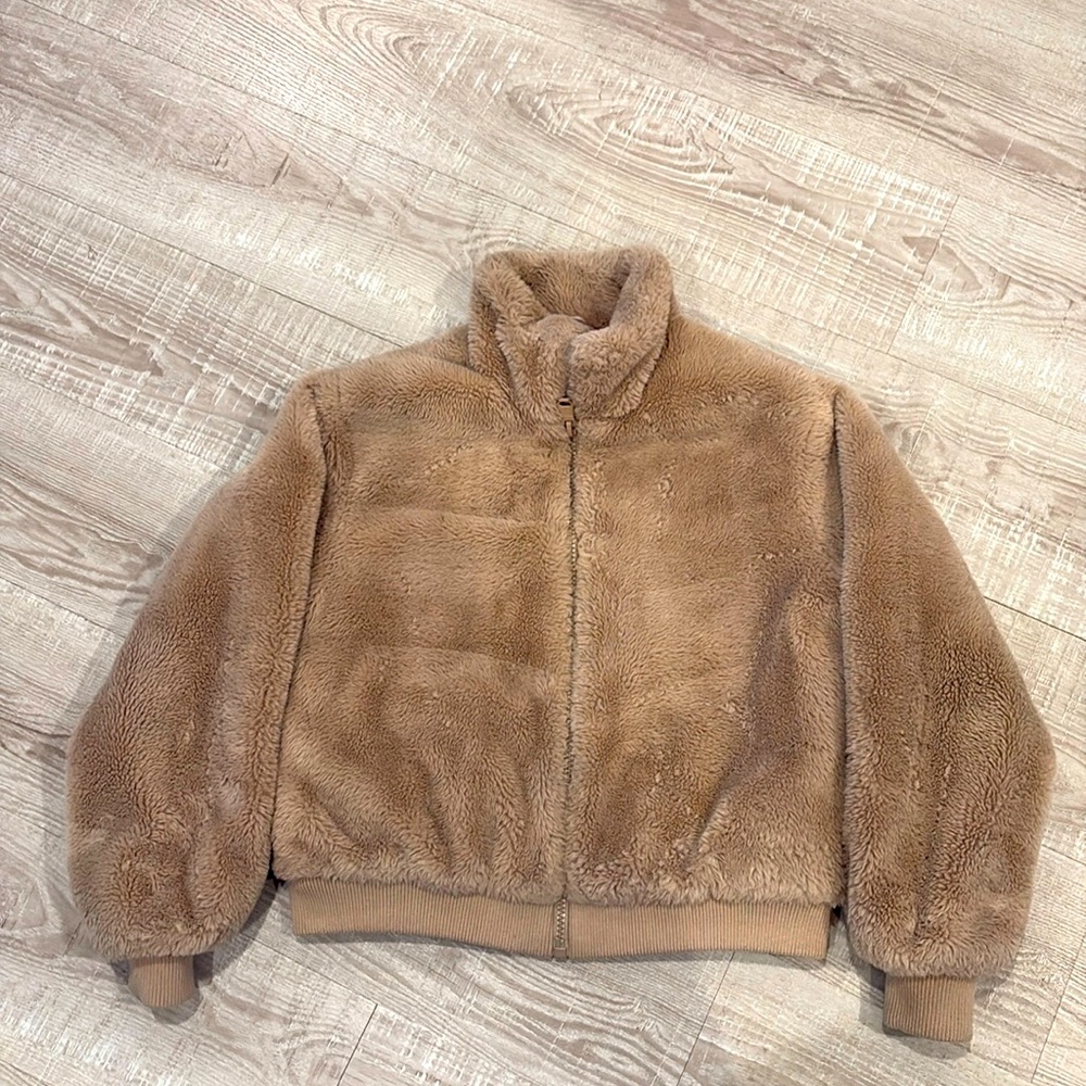 Loving but very gently worn Teen Girl Zara Faux “Fur” like jacket